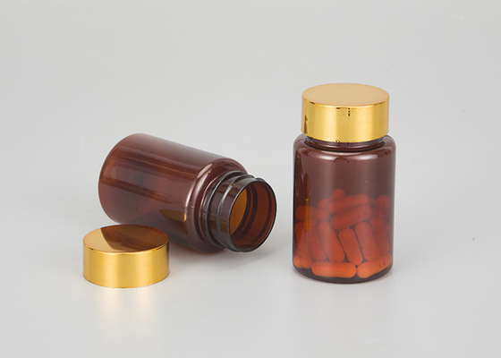 Médecine Brown Amber Pharmaceutical Pill Capsule Bottle avec le chapeau de preuve d'enfant