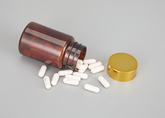 Médecine Brown Amber Pharmaceutical Pill Capsule Bottle avec le chapeau de preuve d'enfant