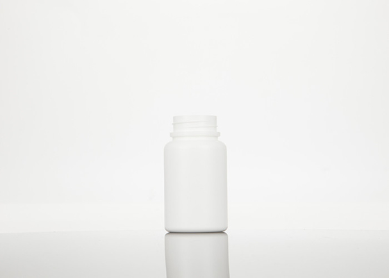 Bouteilles en plastique vides blanches de médecine avec le couvercle à visser 30ml 60ml 100ml