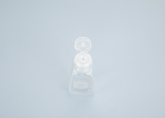 petite bouteille antibactérienne de gel d'aseptisant de main de l'ANIMAL FAMILIER 30ml avec le gel de silicone trapézoïdal