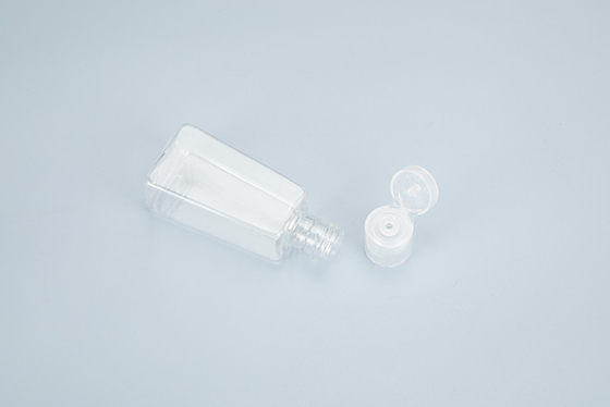 petite bouteille antibactérienne de gel d'aseptisant de main de l'ANIMAL FAMILIER 30ml avec le gel de silicone trapézoïdal