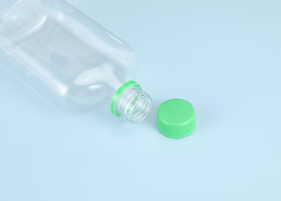 Bouteilles de thé au lait 250 ml 350 ml 300 ml 500 ml bouteilles de jus en plastique avec bouchon à vis