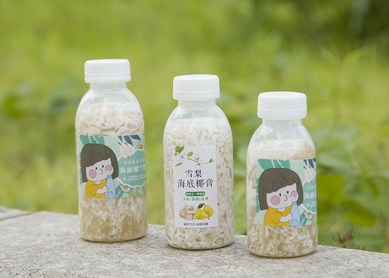 Bouteille en plastique de boisson du remplissage à chaud 16oz pp pour le jus de lait de yaourt