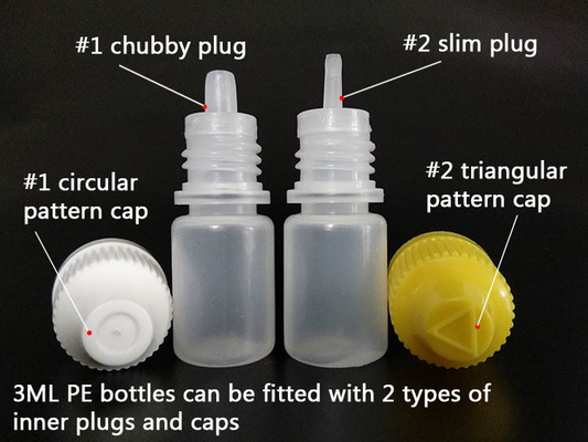Applicateur Eliquid d'entonnoir de bouteille liquide de LDPE E Squeeze laissant tomber la bouteille avec le bout mince