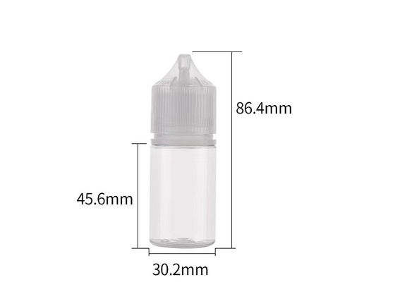 Bouteilles gouttelettes en plastique vide et imperméable, compressables, avec bouchon