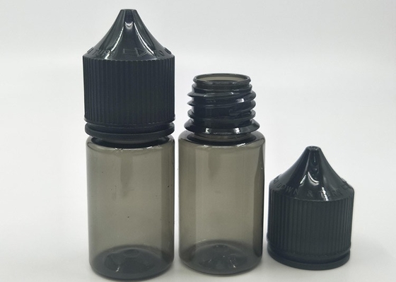 Bouteilles gouttelettes en plastique vide et imperméable, compressables, avec bouchon