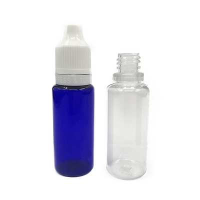 Bouteille en plastique transparente de 15 ml