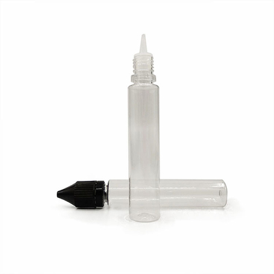 Bouteille de jus E courte ou longue de 30 ml Bouteille en plastique PET