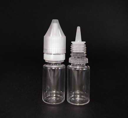 Bouteilles de plastique à goutte-à-goutte de 0 ml en vrac, compressables pour les yeux, bouteilles à goutte-à-goutte de liquide avec bouchon, bouteille rechargeable transparente pour l'huile liquide