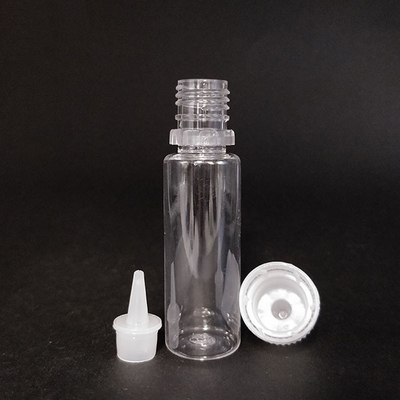Bouteilles à goutte à goutte en plastique vide ((gouttes de bouchon peuvent être enlevées) Bouteille en plastique portable yeux Goutte à goutte liquide rechargeable