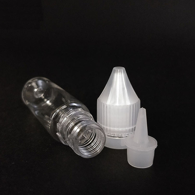 Bouteilles à goutte à goutte en plastique vide ((gouttes de bouchon peuvent être enlevées) Bouteille en plastique portable yeux Goutte à goutte liquide rechargeable