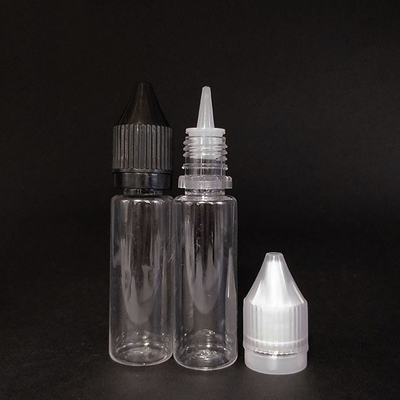Bouteilles à goutte à goutte en plastique vide ((gouttes de bouchon peuvent être enlevées) Bouteille en plastique portable yeux Goutte à goutte liquide rechargeable