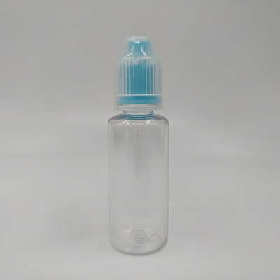 Bouteille en plastique de 20 ml avec gouttière