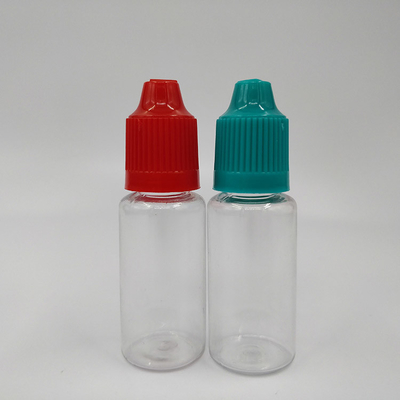 Bouteille en plastique de 20 ml avec gouttière