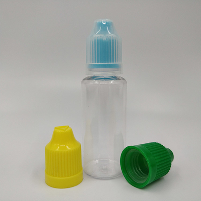 Bouteille en plastique de 20 ml avec gouttière
