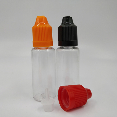 Bouteille en plastique de 20 ml avec gouttière