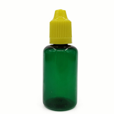 Bouteilles à goutte-à-goutte en plastique de 30 ml Bouteilles à goutte-à-goutte à liquide pour yeux compressables avec bouchon anti-fuite en plastique