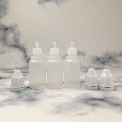 Bouteilles à gouttelette en plastique à bouchon à vis pour la distribution contrôlée