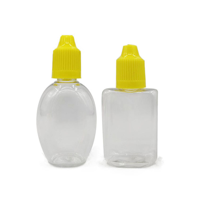 Bouteilles en plastique de forme carrée ovale et carrée de 30 ml