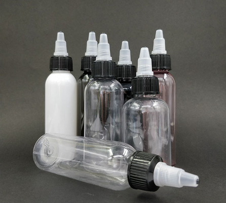 Bouteilles à vis en plastique durable de 50 ml Solution d'emballage polyvalente