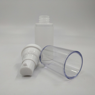 Bouteille en plastique cosmétique 30 ml 50 ml 60 ml avec fermeture à volet