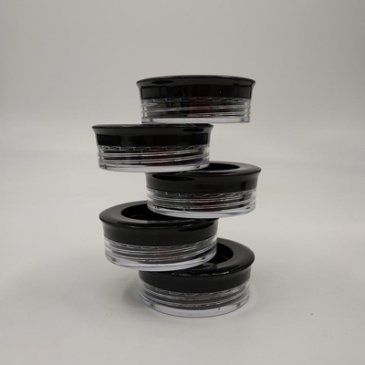 Tissage en papier d'aluminium, garniture, porte-gobelets en plastique cosmétique 30 ml Pour les produits de beauté