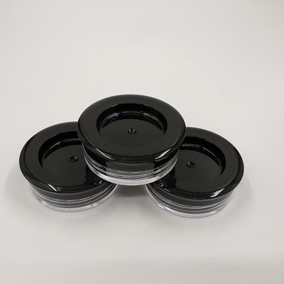 Impression personnalisée 60 ml pot cosmétique en plastique avec surface lisse