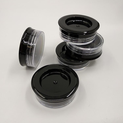 Boîtes cosmétiques de 120 ml contenant du plastique en vrac pour imprimer sur mesure