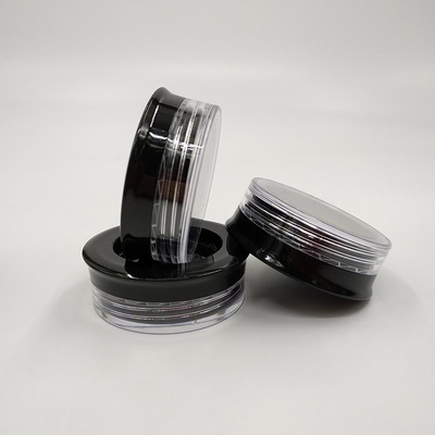 Boîtes cosmétiques de 120 ml contenant du plastique en vrac pour imprimer sur mesure