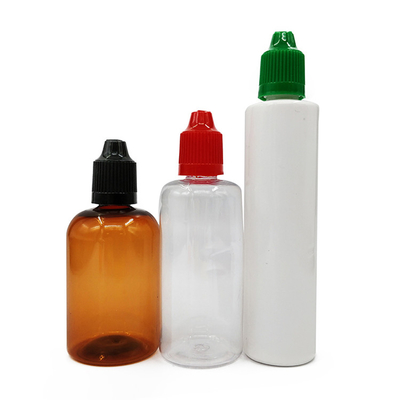 Ambre Collor Bouteilles en plastique de 60 ml