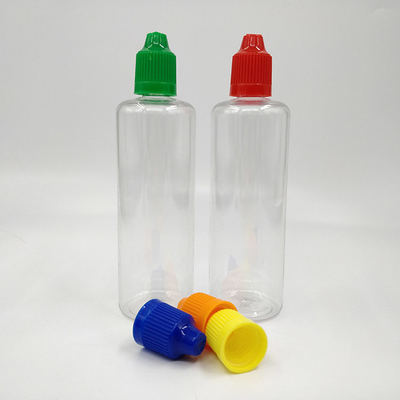 Bouteilles en plastique de 100 ml Bouteilles transparentes