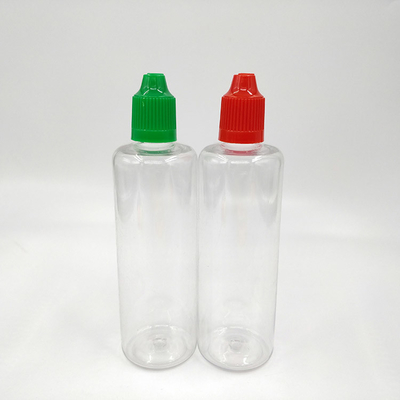 Bouteilles en plastique de 100 ml Bouteilles transparentes