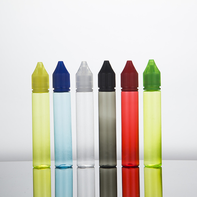 Bouteille liquide PET E de 100 ml avec couleur d'impression personnalisée