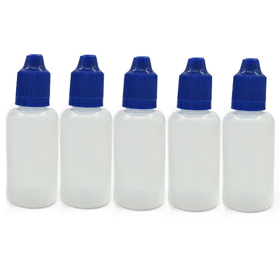 30 ml de compte-gouttes en plastique PE