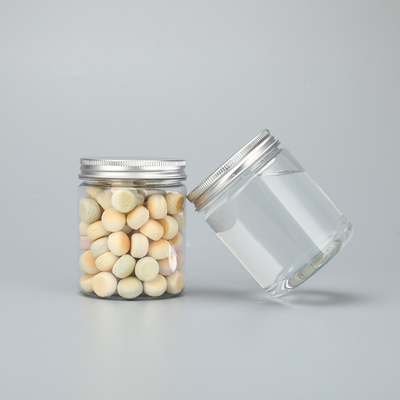 Containers en pot en plastique personnalisables sans odeur avec couvercle en aluminium