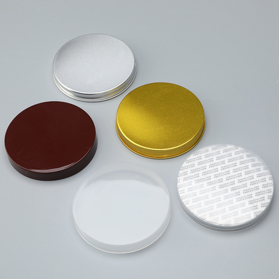 Contenants de stockage en plastique de 65 mm de diamètre, contenants cosmétiques, pots avec marque personnalisée