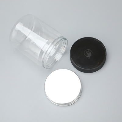 Containers en pot en plastique à imprimer sur mesure, diamètre 65 mm et matériaux durables