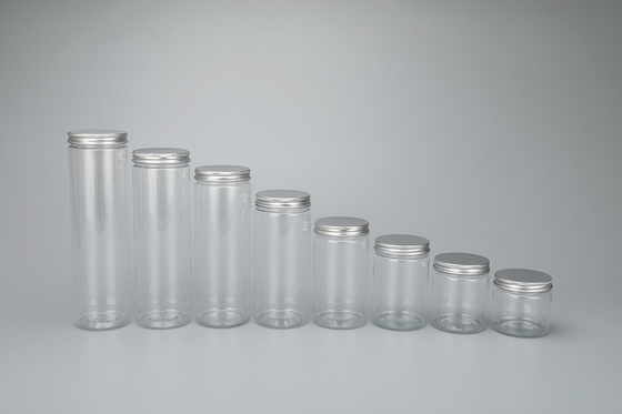 Containers en pot en plastique à imprimer sur mesure, diamètre 65 mm et matériaux durables