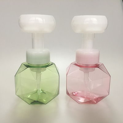 Bouteille blanche à mousse de 50 ml avec logo imprimé pour la surface de la main