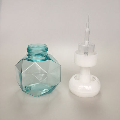 Flacon pompe moussant sérigraphié adapté aux produits de soin de la peau avec options de logo imprimé sur soie, offrant un emballage élégant