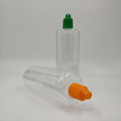 Bouteilles en plastique de 180 ml avec gouttelette personnalisée