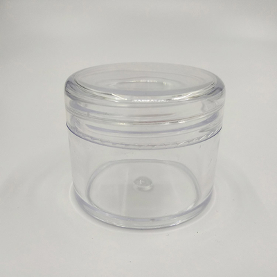 Bouteilles en plastique vides de 20 g à 50 g de haute qualité avec couvercle pour emballage cosmétique