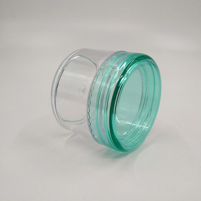 Bouteilles en plastique vides de 20 g à 50 g de haute qualité avec couvercle pour emballage cosmétique