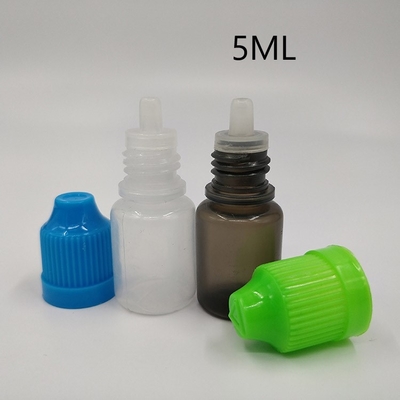 Bouteilles à gouttelette en plastique à bouchon à vis pour un stockage sécurisé des liquides
