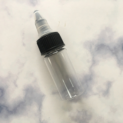 Bouteilles en plastique transparent et étanche personnalisées de 15 ml pour les produits finis
