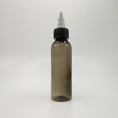Panneau d'étiquette personnalisé Bouteilles en plastique à vis pour emballage liquide