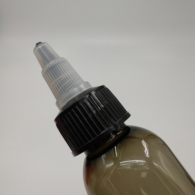 Panneau d'étiquette personnalisé Bouteilles en plastique à vis pour emballage liquide