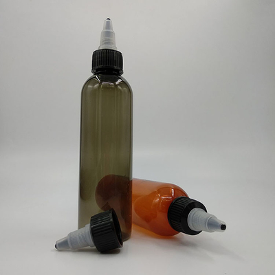 Impression personnalisée de petites bouteilles en plastique de 70 ml avec capuchon à vis