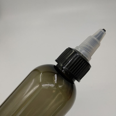 Impression personnalisée de petites bouteilles en plastique de 70 ml avec capuchon à vis