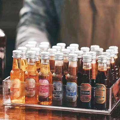 Bouteilles d'alcool mini 50 ml Bouteilles d'alcool en plastique